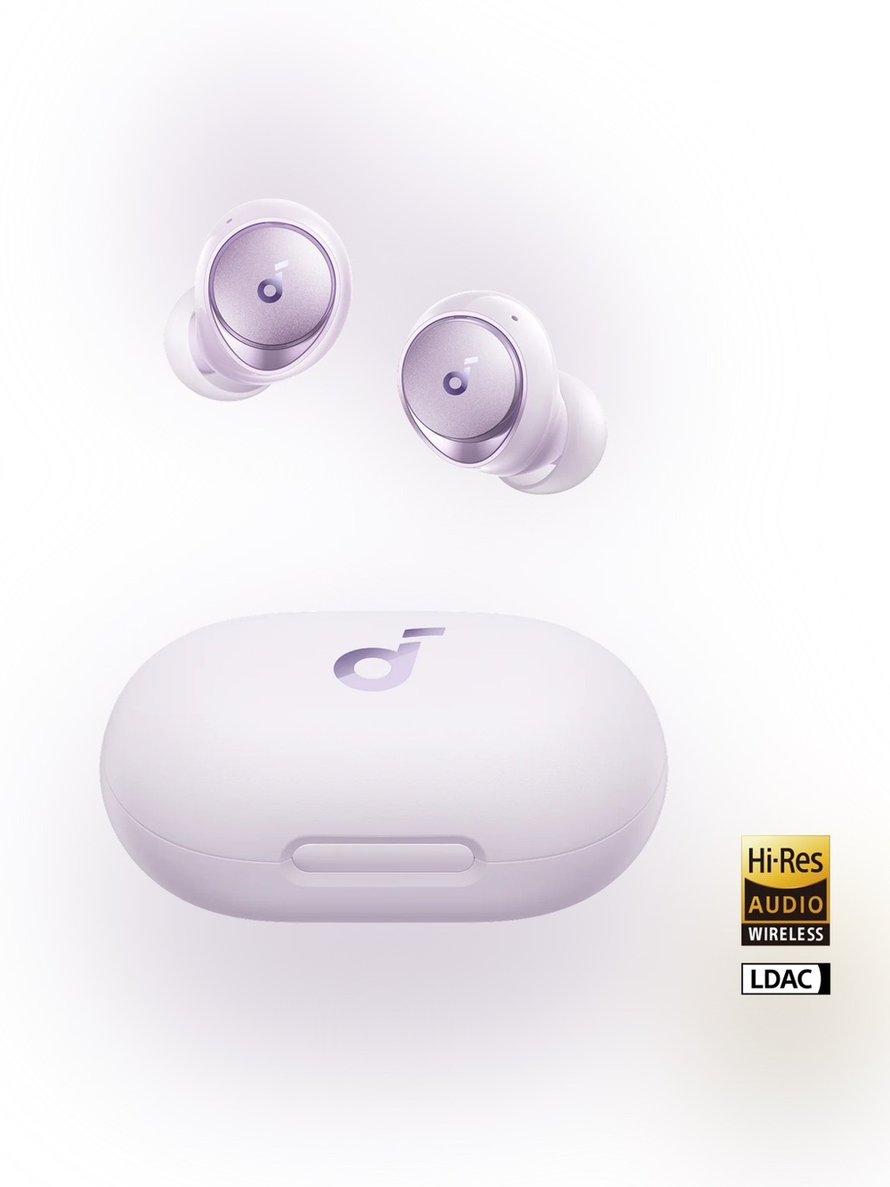 soundcore Space A40 | Long-Lasting Noise Cancelling Earbuds Purple